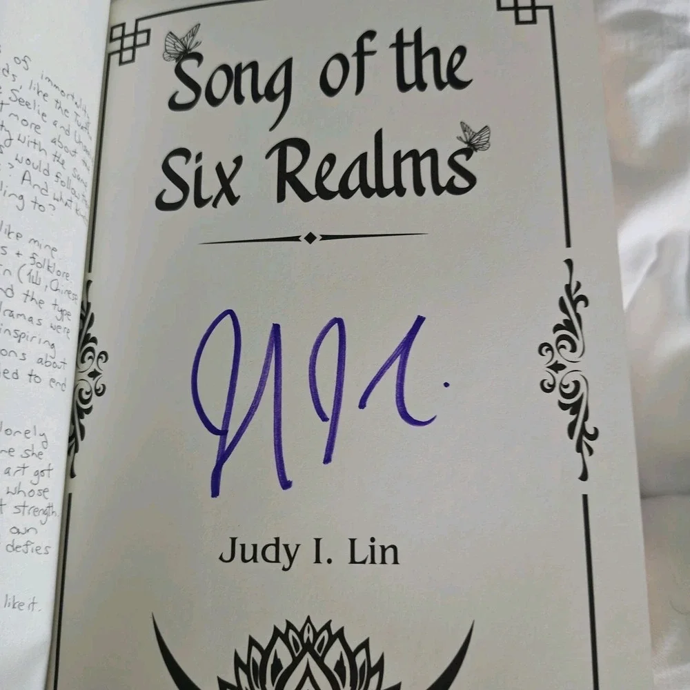 Judy‎ I. Lin, Song of the Six Realms, Owlcrate Excl. SIGNED 9781250871619